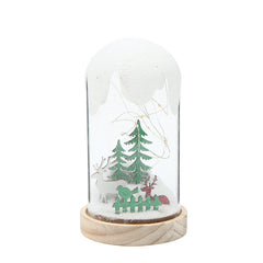 Creative Hanging Frost Christmas Tree Glass Cover