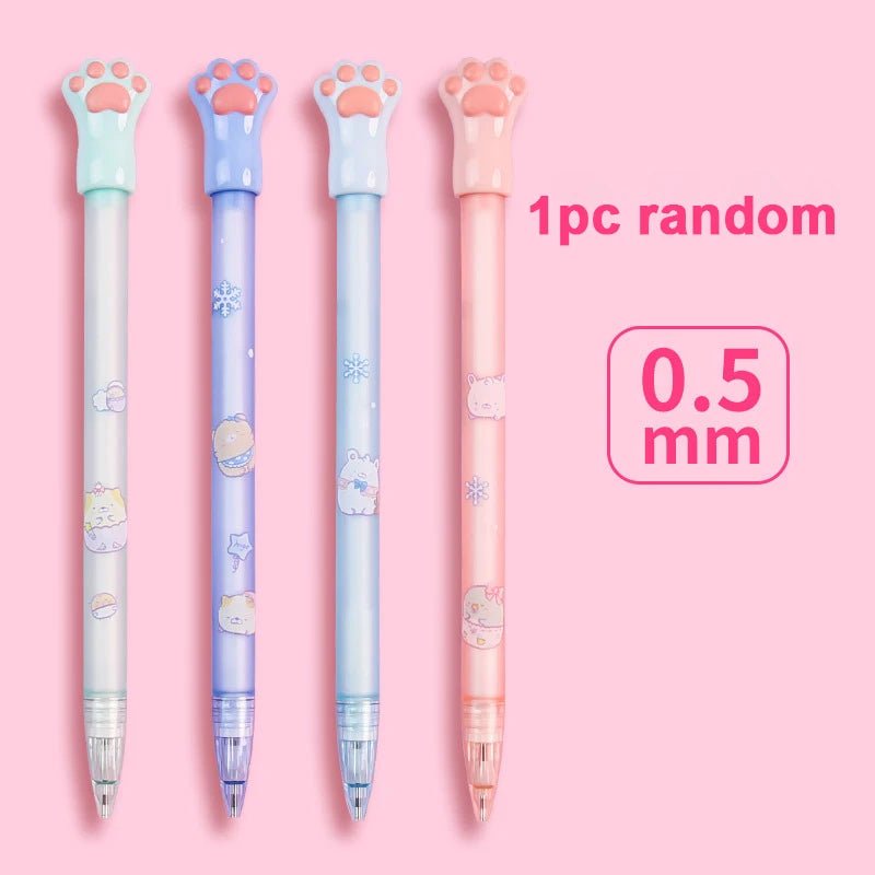 0.5/0.7mm Mechanical Pencils Cute Bear 2B Automatic Pencils Kawaii Stationery Painting Pencils - Shling