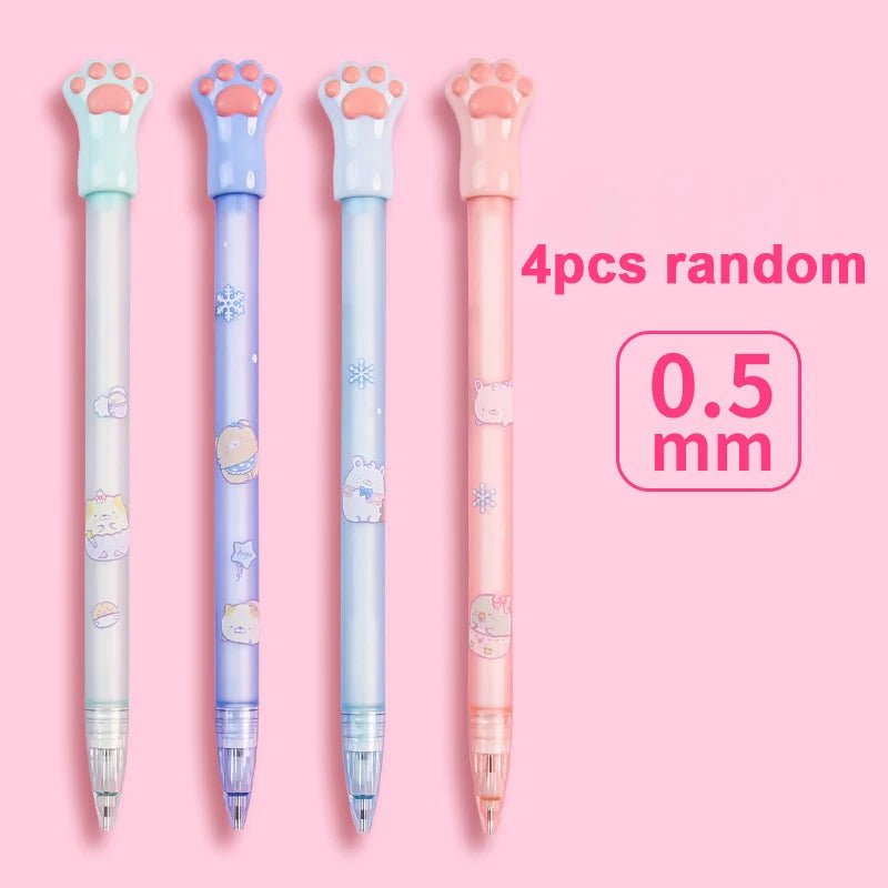 0.5/0.7mm Mechanical Pencils Cute Bear 2B Automatic Pencils Kawaii Stationery Painting Pencils - Shling