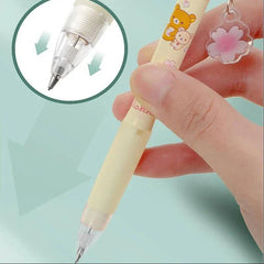 0.5/0.7mm Mechanical Pencils Cute Bear 2B Automatic Pencils Kawaii Stationery Painting Pencils - Shling