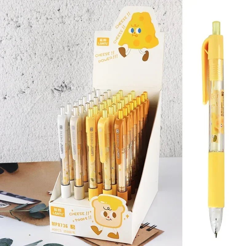 0.5/0.7mm Mechanical Pencils Cute Bear 2B Automatic Pencils Kawaii Stationery Painting Pencils - Shling