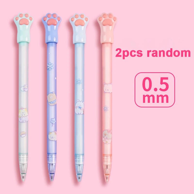 0.5/0.7mm Mechanical Pencils Cute Bear 2B Automatic Pencils Kawaii Stationery Painting Pencils - Shling