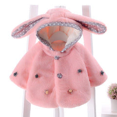 Infant children's jacket with cap