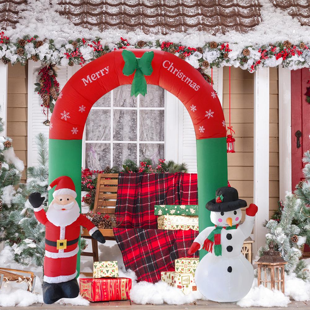 Giant Arch Santa Claus