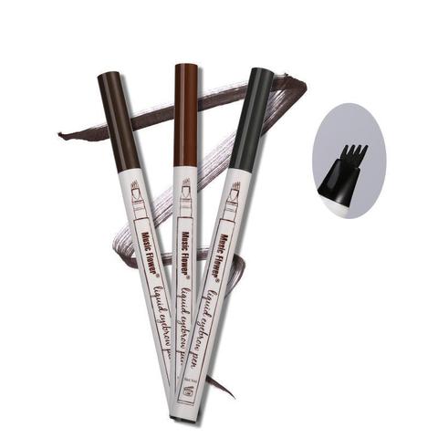 Natural Eyebrow Pen Four-claw Eye Brow Tint Fork Tip Eyebrow Tattoo Pencil