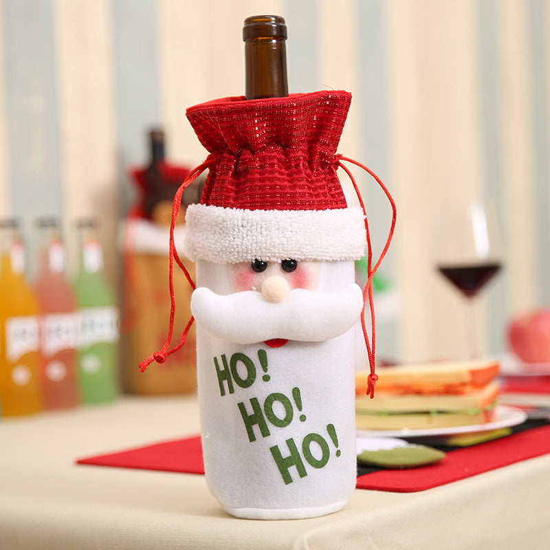 Christmas Wine Bottle Socks