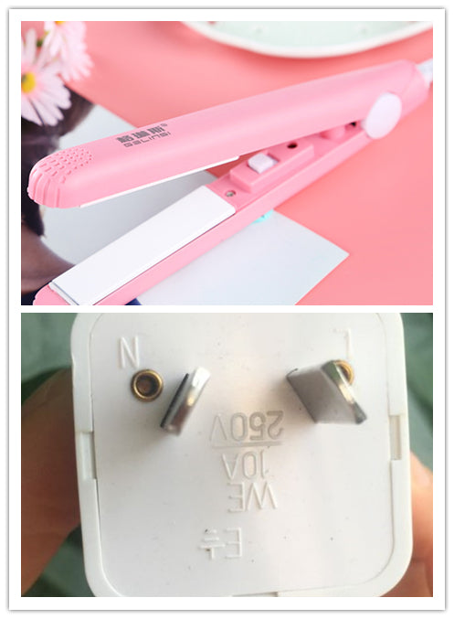 Mini hair straightener