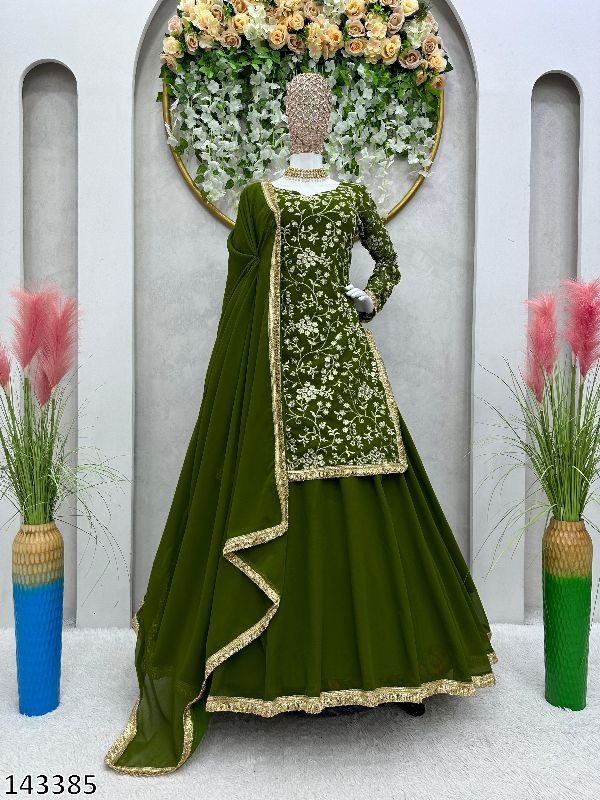 Trending Wedding Collcetion Top Lehngha With Dupata