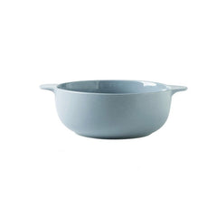 Ceramic soup bowl large anti-scalding double ear bowl