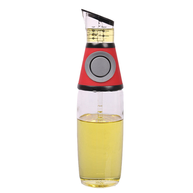 Measurable Glass Bottle Oil Bottle Soy Bottle Kitchenware