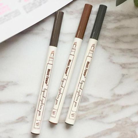 Natural Eyebrow Pen Four-claw Eye Brow Tint Fork Tip Eyebrow Tattoo Pencil