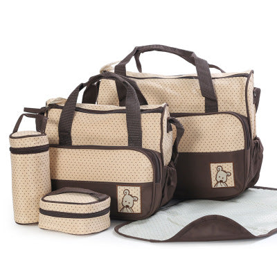 Baby Diaper Bag Suits For Mom Baby Bottle Holder