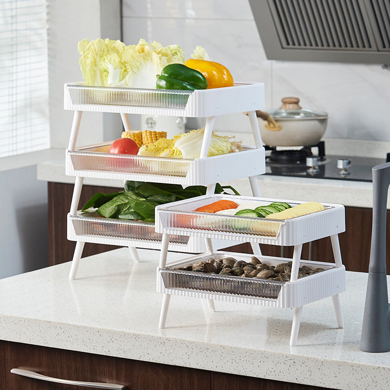 Kitchen Folding Storage Rack