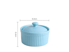 Ceramic Small Baking Bowl Soufulei Double Skin Milk Steamed Egg Bowl