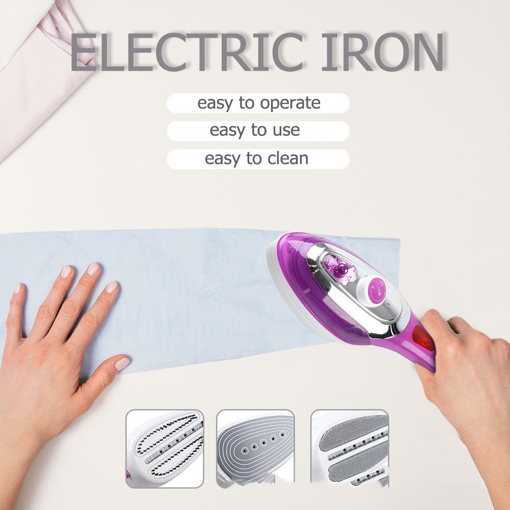 Mini Electric Iron, Steam Brush Portable Ironing Machine