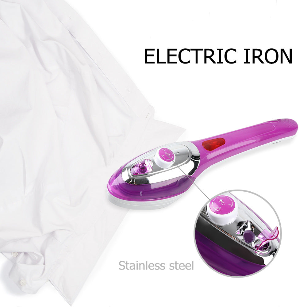 Mini Electric Iron, Steam Brush Portable Ironing Machine