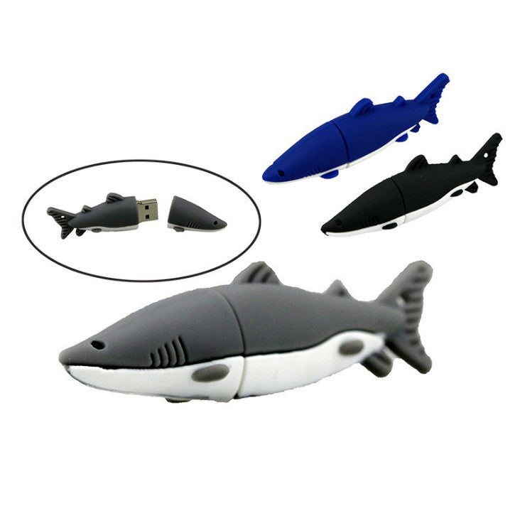 Cartoon Shark USB Flash Drive