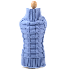 Cashmere Twisted Rope Pet Sweater