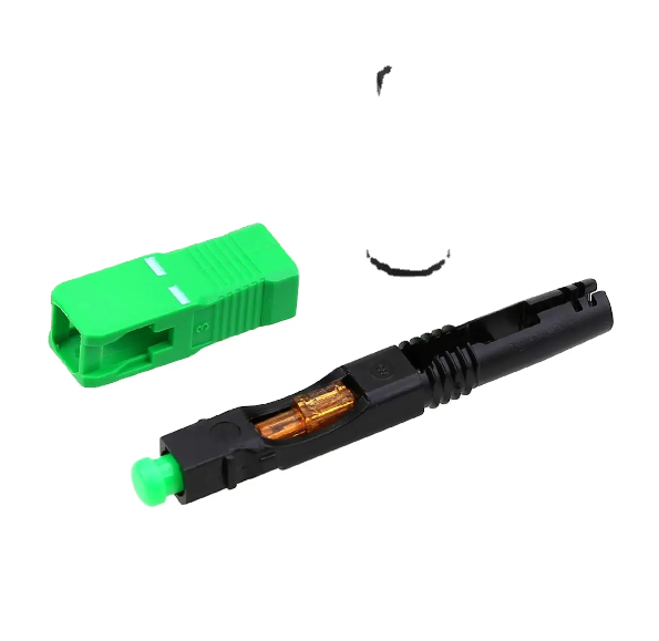 Telecom Network FTTH Field Assembly quick connector SC/APC/UPC Fiber Optic Fast Connector