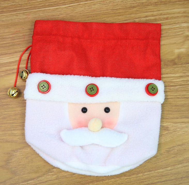 Santa Snowman Gift Candy Bell