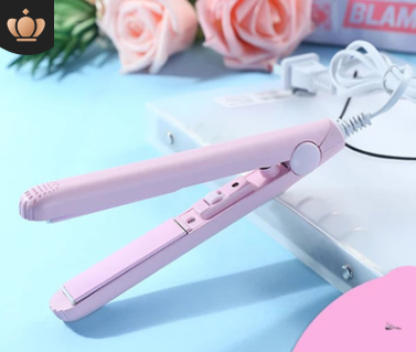 Mini hair straightener