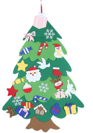 Christmas gifts and gifts DIY felt Christmas tree for children