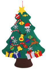 Christmas gifts and gifts DIY felt Christmas tree for children