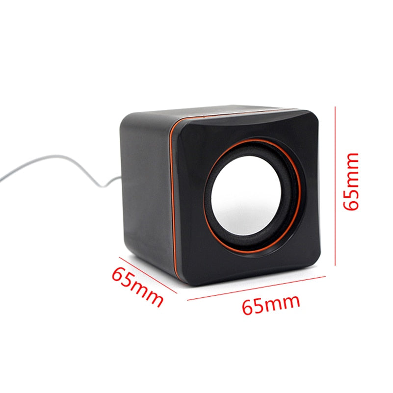 Mini Portable USB Wired Desktop Speaker