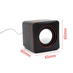 Mini Portable USB Wired Desktop Speaker