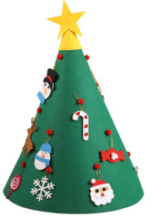 Christmas gifts and gifts DIY felt Christmas tree for children