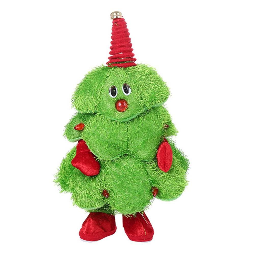 Wisted Wiggle Hip Christmas Tree Singing Dance Plush Toy