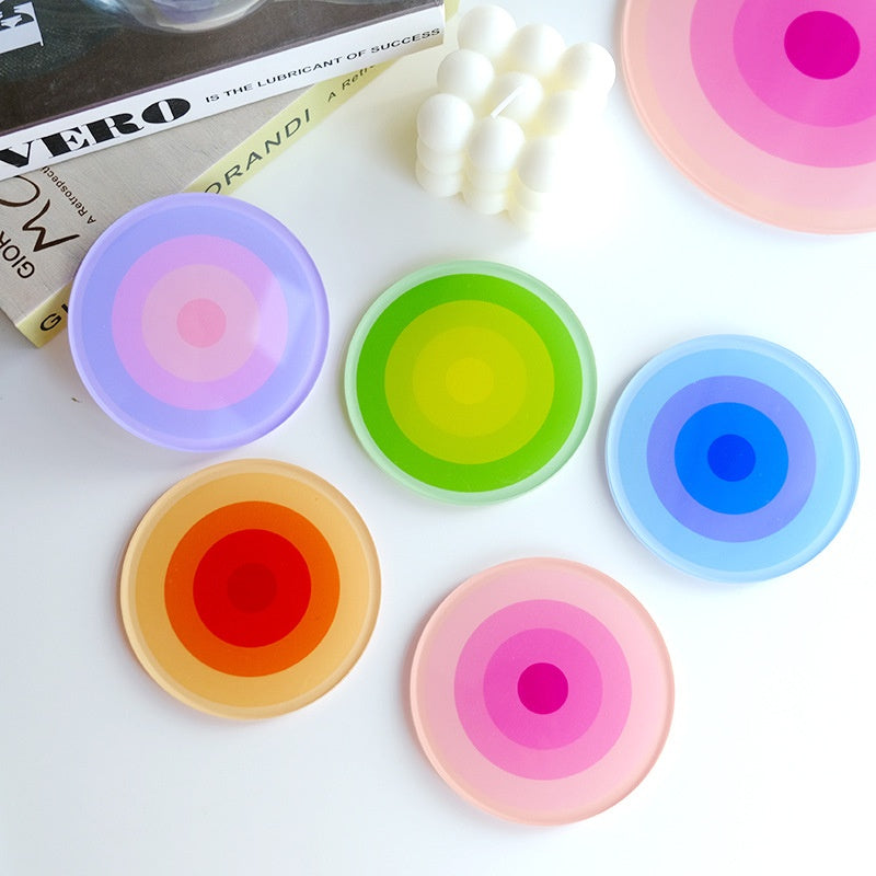 Acrylic Thickened Aromatherapy Heat Insulation Coaster