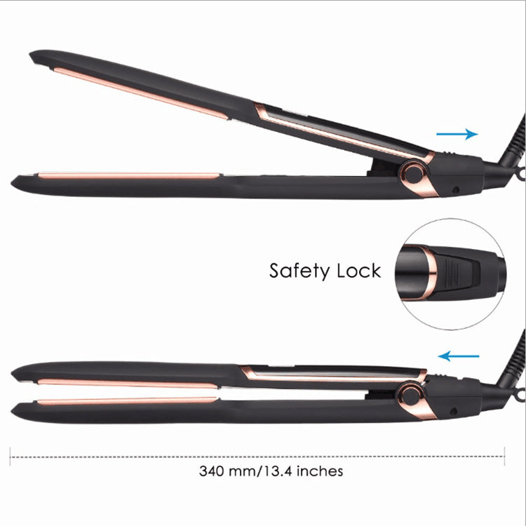 Infrared hair straightener