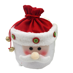 Santa Snowman Gift Candy Bell