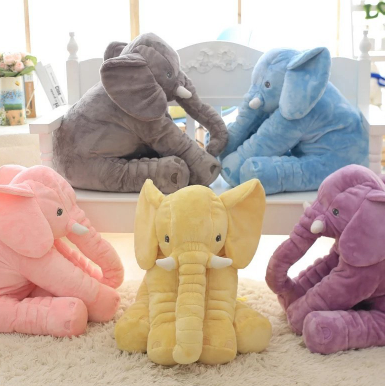 Elephant Doll Pillow