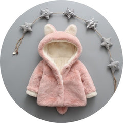 Autumn and winter new children's wear plus velvet thickening children's jacket