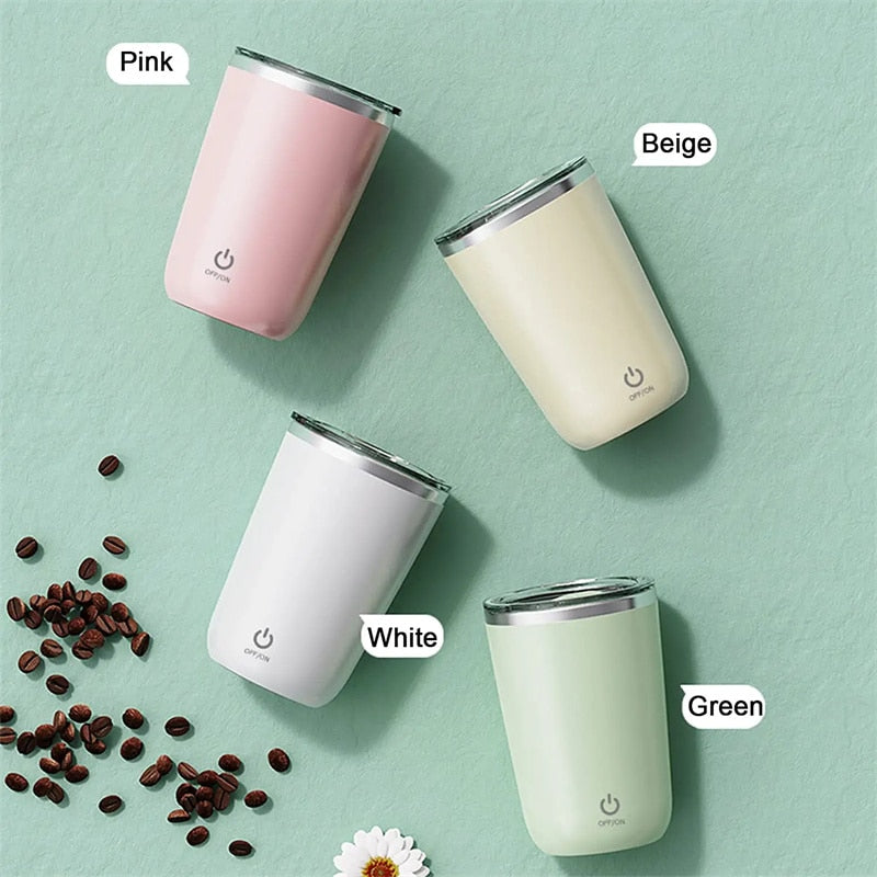 Shling Smart Self-Stirring Mug Shling Automatic Self Stirring Mug Electric Mug Mug Stainless Steel mug Stirring Mug