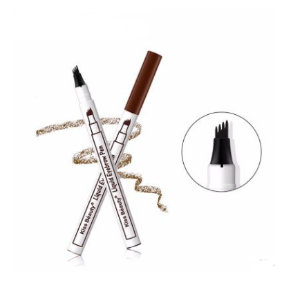 Natural Eyebrow Pen Four-claw Eye Brow Tint Fork Tip Eyebrow Tattoo Pencil