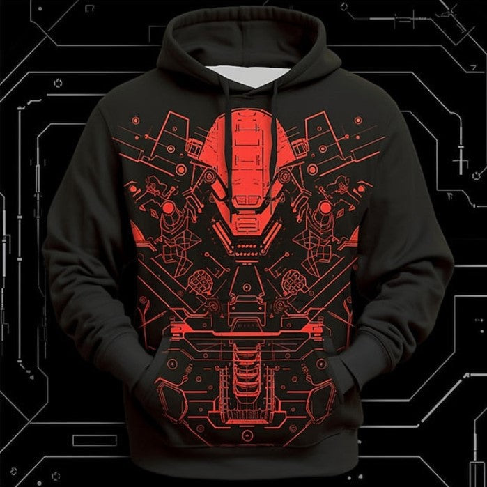 Men's 3D Printed Hoodie