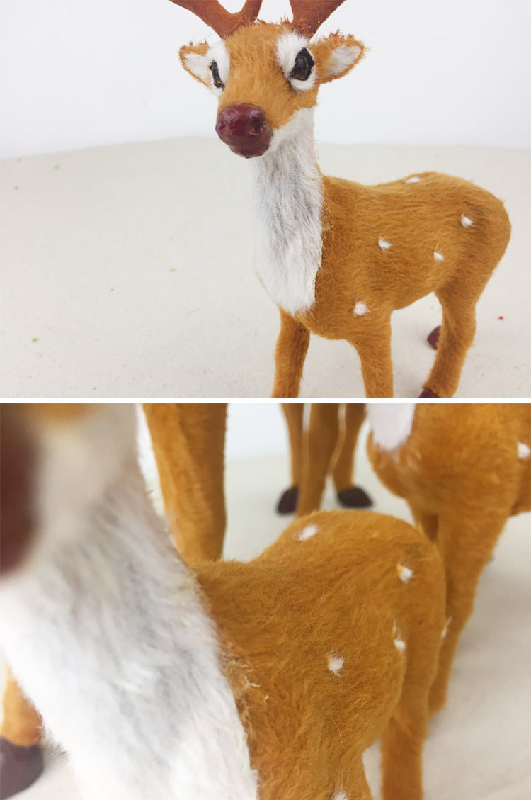 Christmas deer simulation