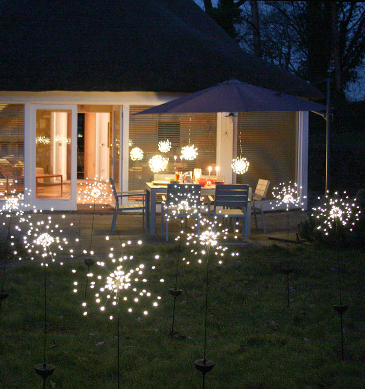 Solar Fireworks Light LED Christmas Lights