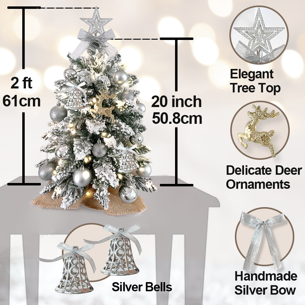 Artificial Small Tabletop Christmas Decoration