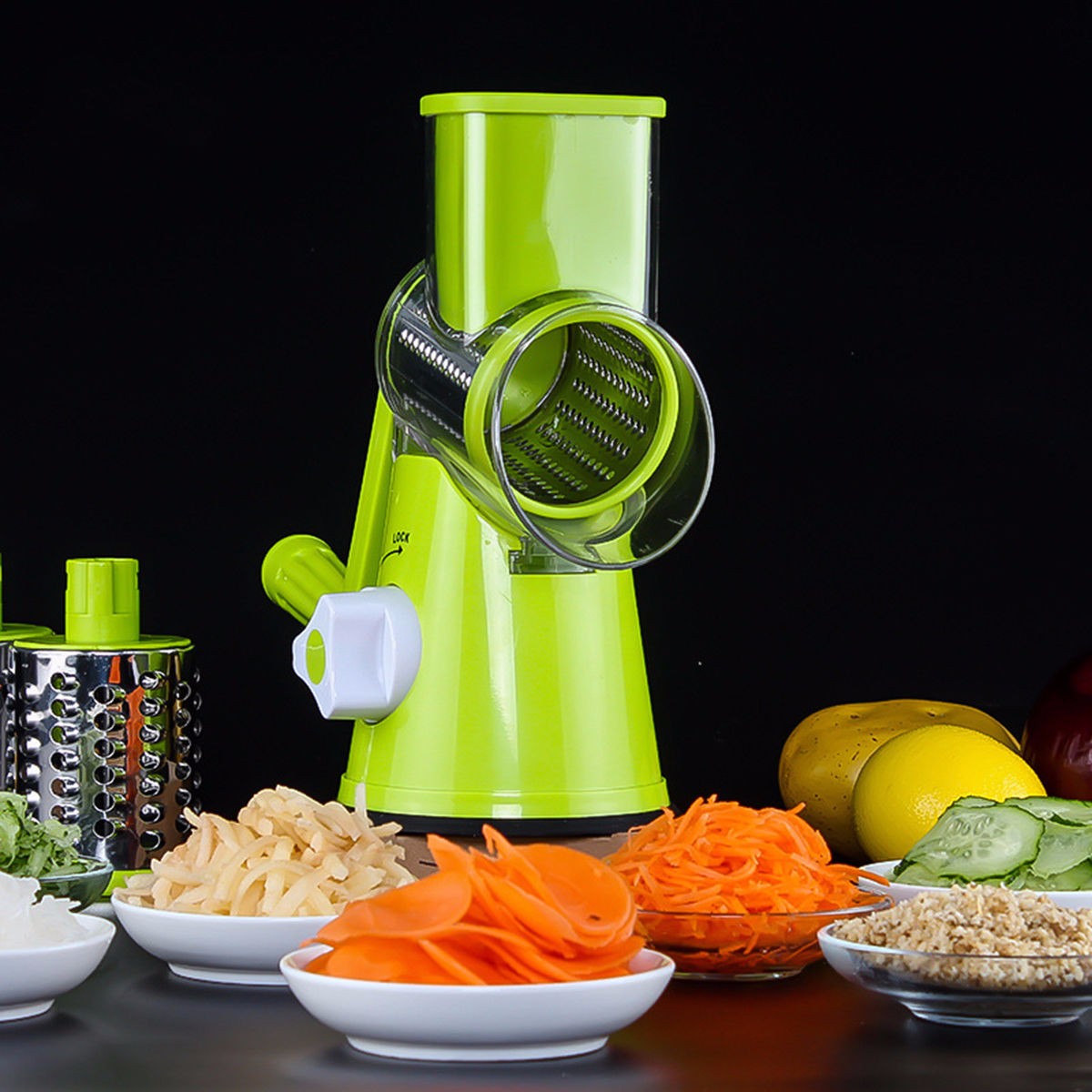 Vegetable Cutter Slicer Potato Julienne Carrot Grater