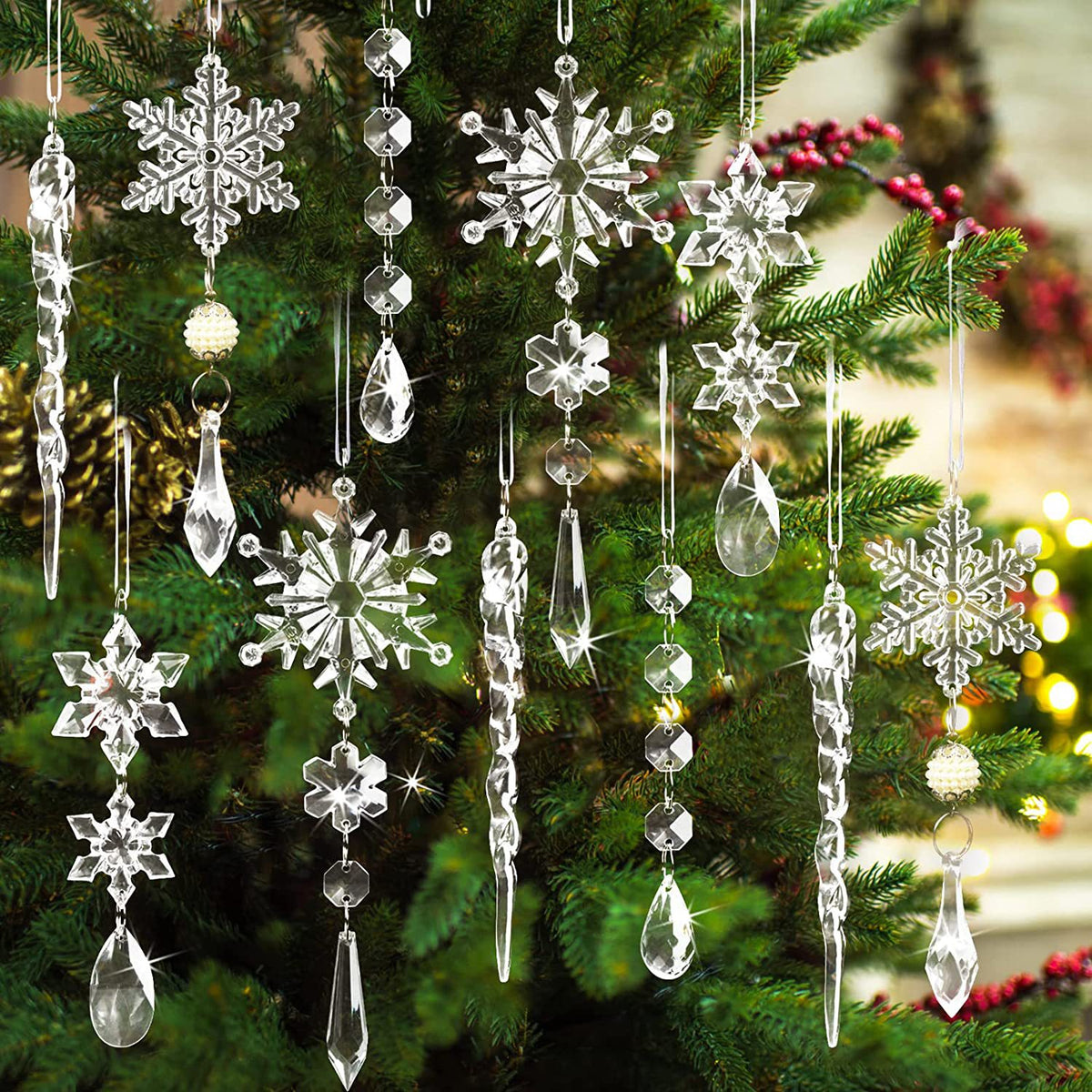 Shling Christmas Tree Hanging Pendants Shling Christmas dacoration Christmas decoration Home Decor