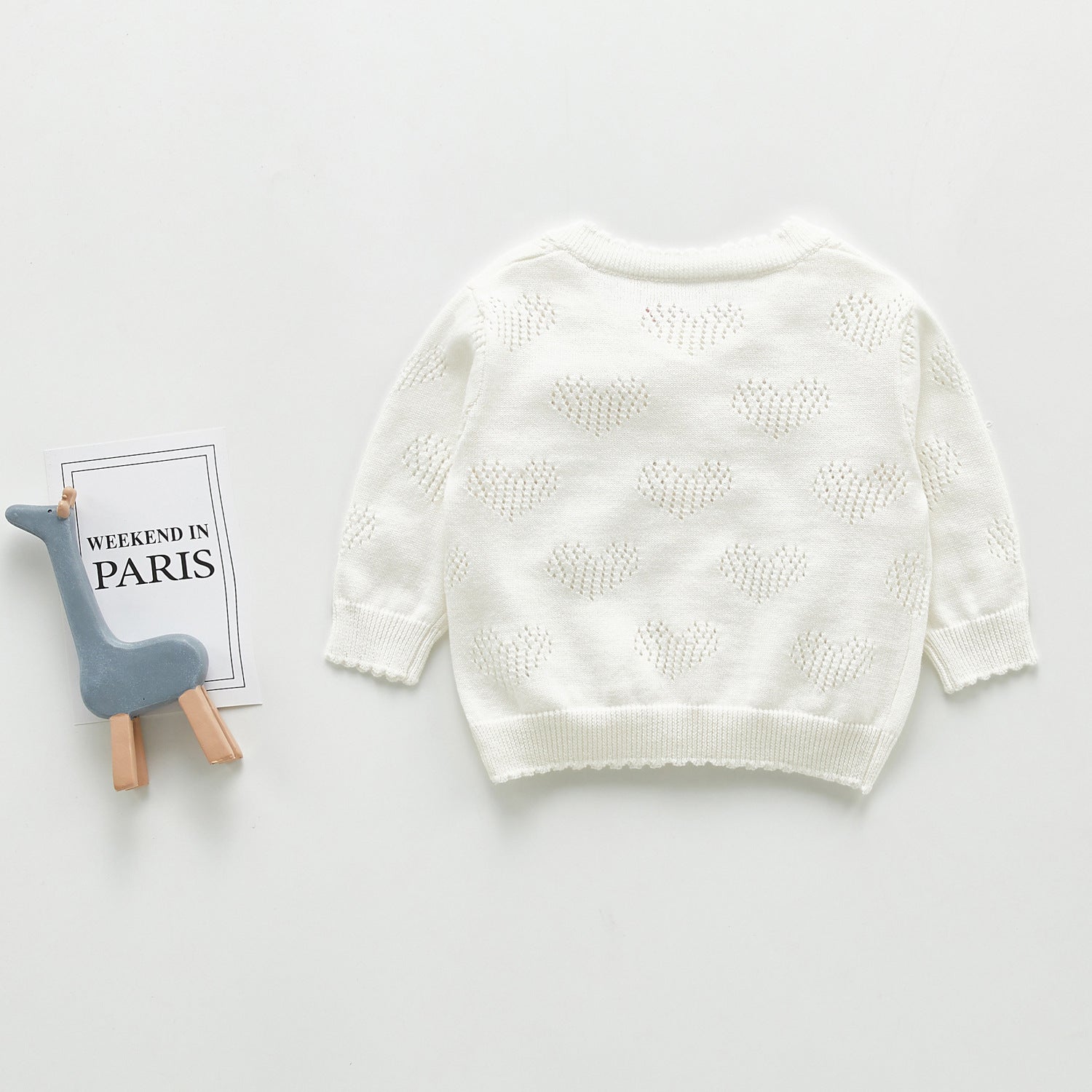 Baby Hollow knit sweater