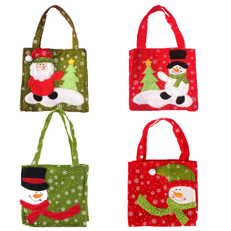 Christmas ornaments Christmas gift bag candy bag decoration