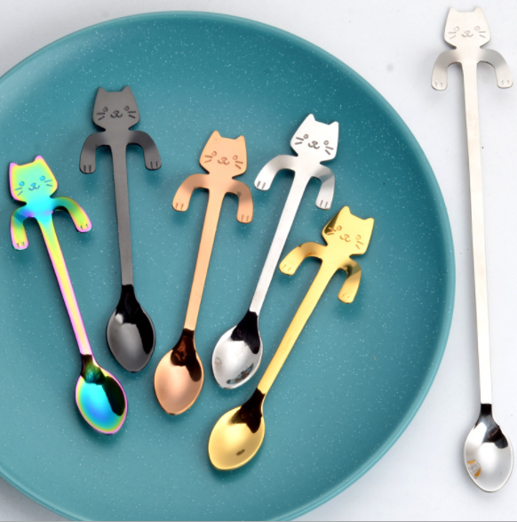 Coffee spoon, creative stainless spoon