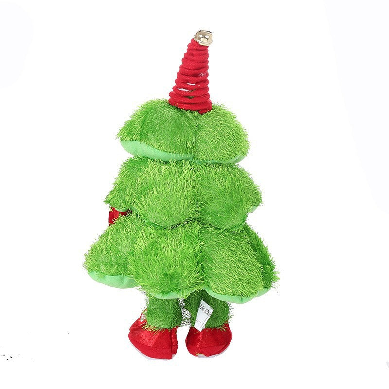 Wisted Wiggle Hip Christmas Tree Singing Dance Plush Toy