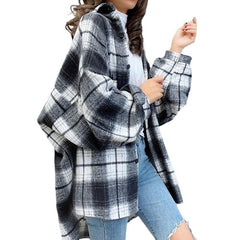 Lapel Long Sleeve Shirt Cardigan