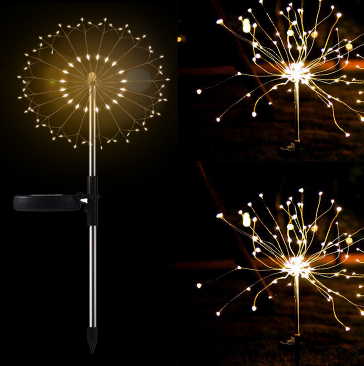 Solar Fireworks Light LED Christmas Lights